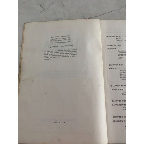 Clymer Honda All 750 Models 1969 - 1972 Service Repair Manual Paperback Handbook - Picture 4 of 11